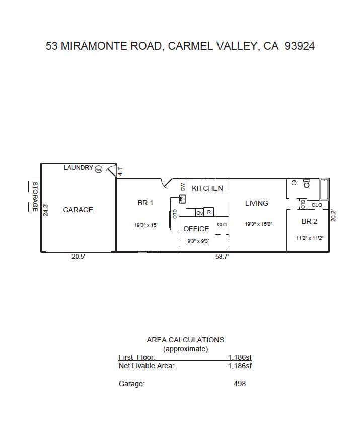 53 Miramonte RD, CARMEL VALLEY, California 93924, 2 Bedrooms Bedrooms, ,1 BathroomBathrooms,Residential,3yd-MLSLCA-ML81861227
